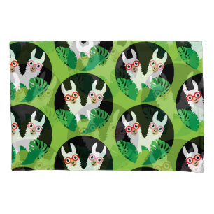 Funda De Cojín Accesorios de la flema llamada alpaca