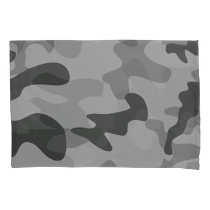 Funda De Cojín Accesorios para gris de camuflaje