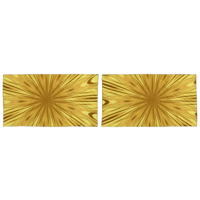 Funda De Cojín Achempong: The Gilded Zenith Opulent Swirl Liquid  (Anverso - Set)