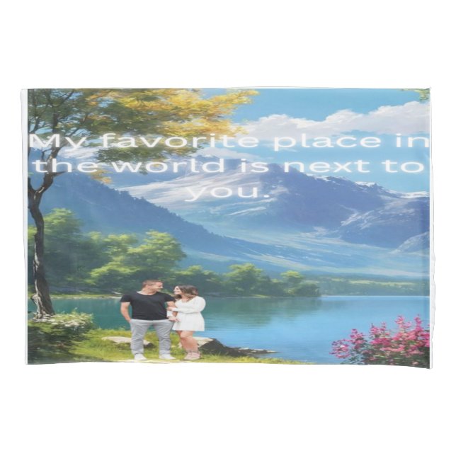 Funda De Cojín Acogedor con Recuerdos: Foto personalizada (Anverso)