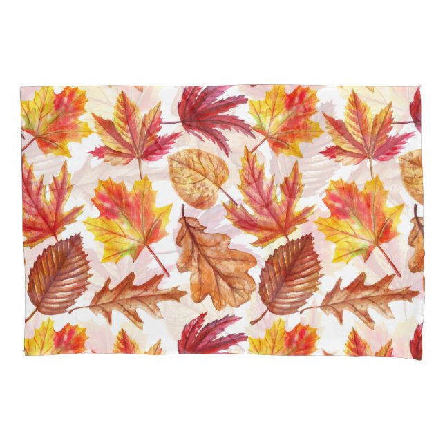 Funda De Cojín Acuarela de otoño de composición botánica, perfect (Anverso)