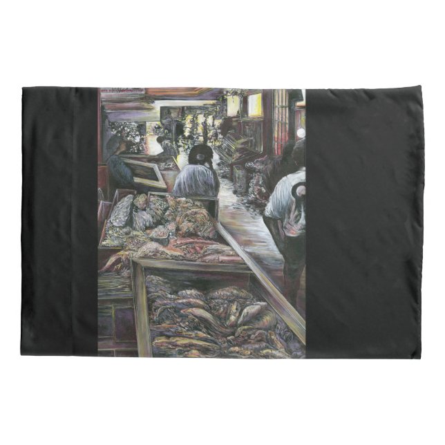 Funda De Cojín Acuático, pero besado con viento del desierto, Jer (Reverso)