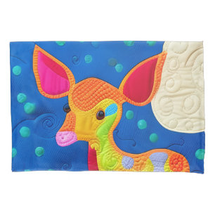 Funda De Cojín Adorable Pequeño Deer Bebé - Diseño Atractivo