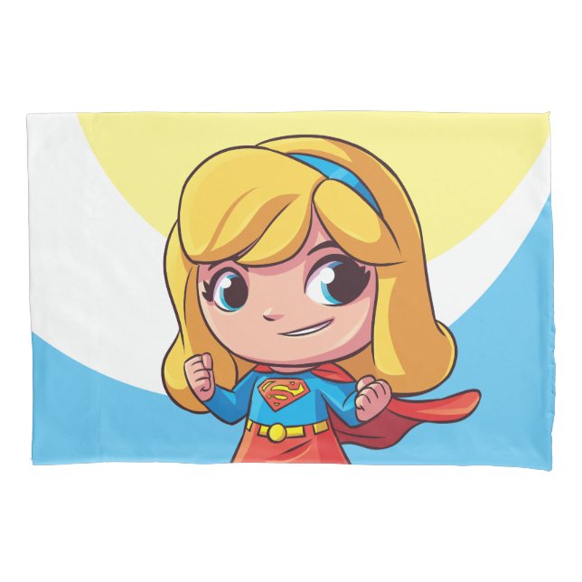 Funda De Cojín Adorable Supergirl Stance (Anverso)