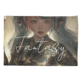 Funda De Cojín Aesthetic / Dark Fantasy Girl