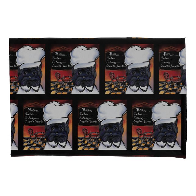 FUNDA DE COJÍN AFFENPINSCHER             (Anverso)