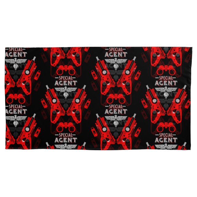 Funda De Cojín Agente especial Kid (Anverso)