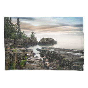 Funda De Cojín Agua Lago Superior Gran Marais, Minnesota