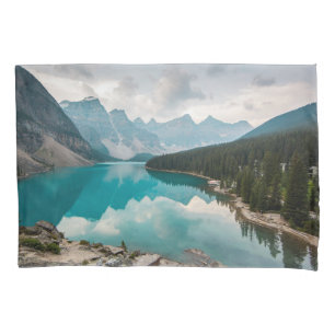 Funda De Cojín Agua Moraine Lake Alberta Canadá
