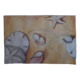 Funda De Cojín Aguas marinas en la costa