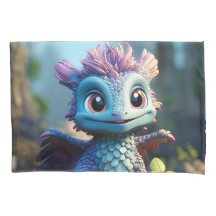 Funda De Cojín Aiden, un caprichoso dragón