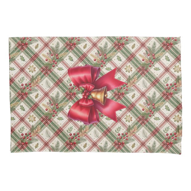 Funda De Cojín Ajuste de regalo de Navidades reutilizables - Bols (Anverso)