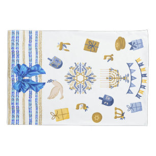 Funda De Cojín Ajuste de regalo Hanukkah reutilizable - Bolsa azu