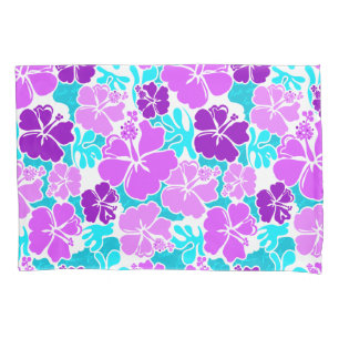 Funda De Cojín Akahai Hawaiian Hibiscus Tropical Floral