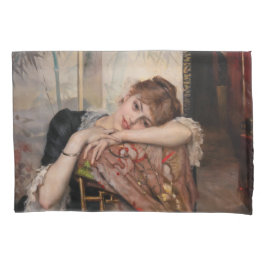 Funda De Cojín Albert Edelfelt - La Parisienne / Virginie