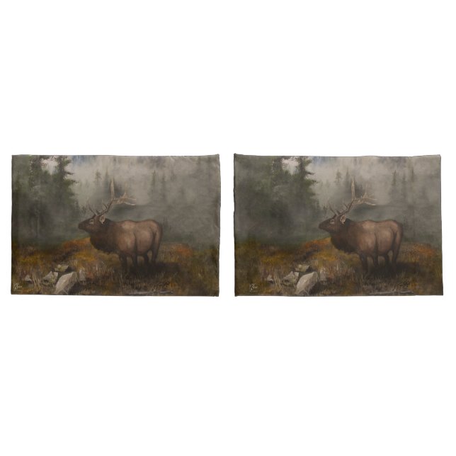 Funda De Cojín Alce (Reverso-Set)