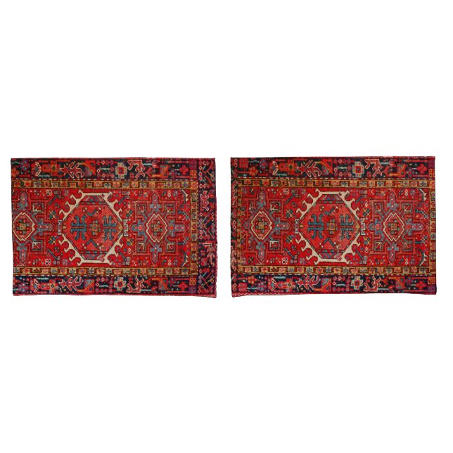 Funda De Cojín Alfombra Oriental Turca Persa Antigua (Anverso - Set)