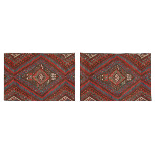 Funda De Cojín Alfombra persa antigua turca Kilim Rug