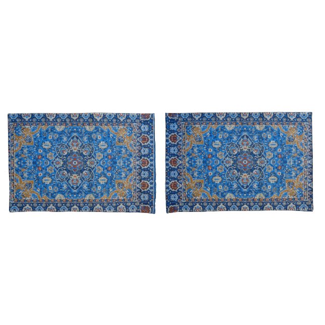 Funda De Cojín Alfombra persa turca antigua (Anverso - Set)
