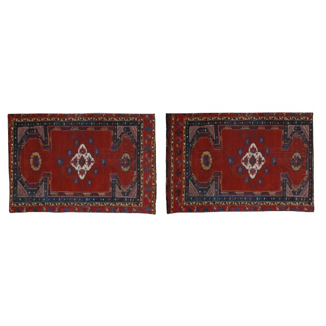Funda De Cojín Alfombra turca persa oriental antigua (Anverso - Set)