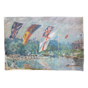 Funda De Cojín Alfred Sisley - Regatta en Molesey