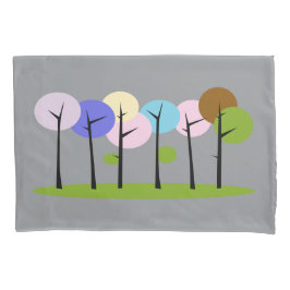 Funda De Cojín Almohada Baobab Sunset - Silhouette africana