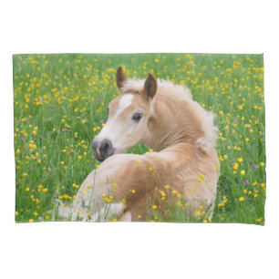 Funda De Cojín Almohada-Cubierta linda del macizo de flores del