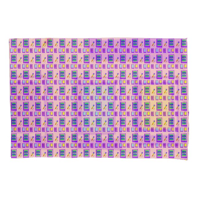 Funda De Cojín Almohada de Castillo Espacial (Anverso)