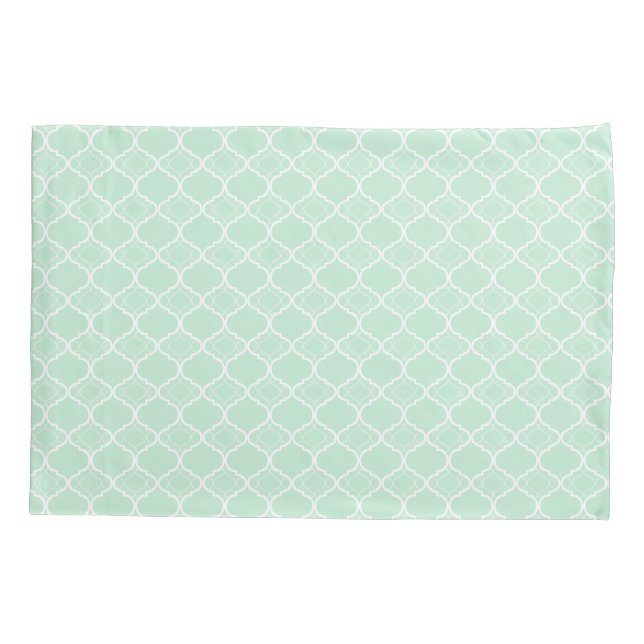 Funda De Cojín Almohadas geométricas del modelo de Quatrefoil de (Reverso)