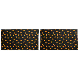 Funda De Cojín Almohadilla de la lluvia de calabaza