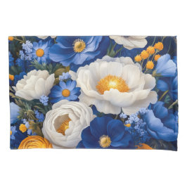 Funda De Cojín Almohadillas de la pareja estándar floral