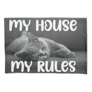 Funda De Cojín Almohadon con diseño de texto