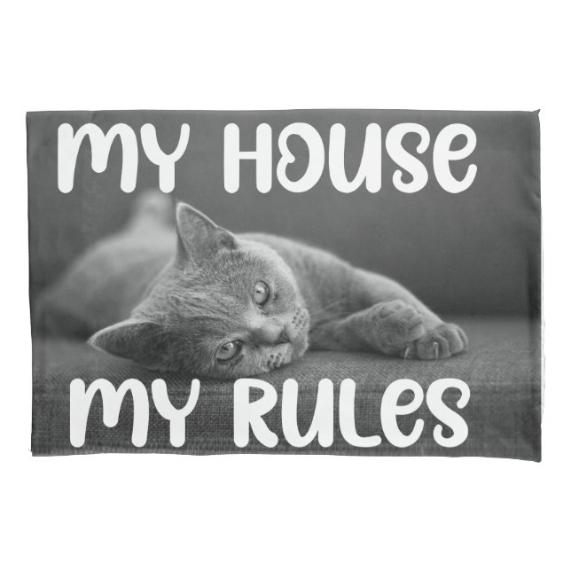 Funda De Cojín Almohadon con diseño de texto (Anverso-izquierdo)