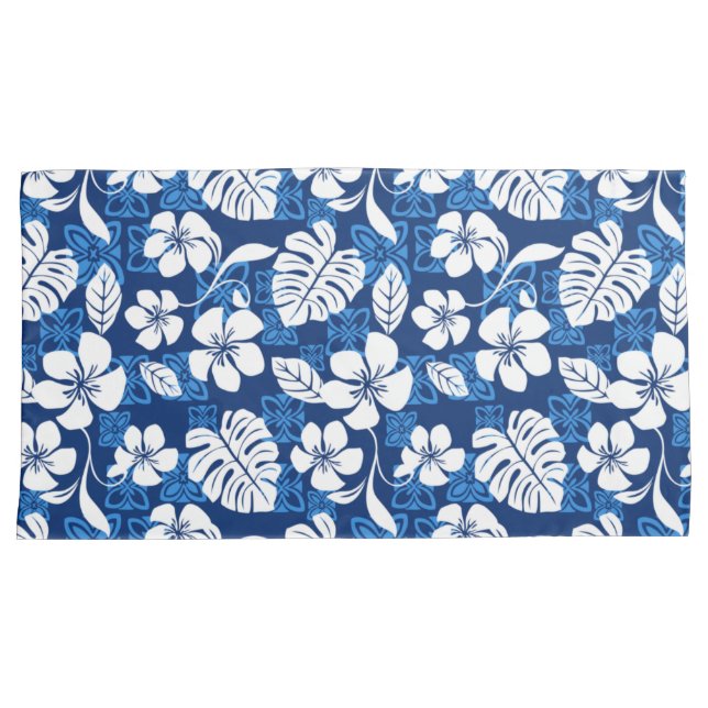FUNDA DE COJÍN ALOHA FRIDAY (AZUL) (Anverso-Derecho)