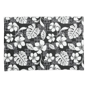 FUNDA DE COJÍN ALOHA FRIDAY (NEGRO/GRIS)