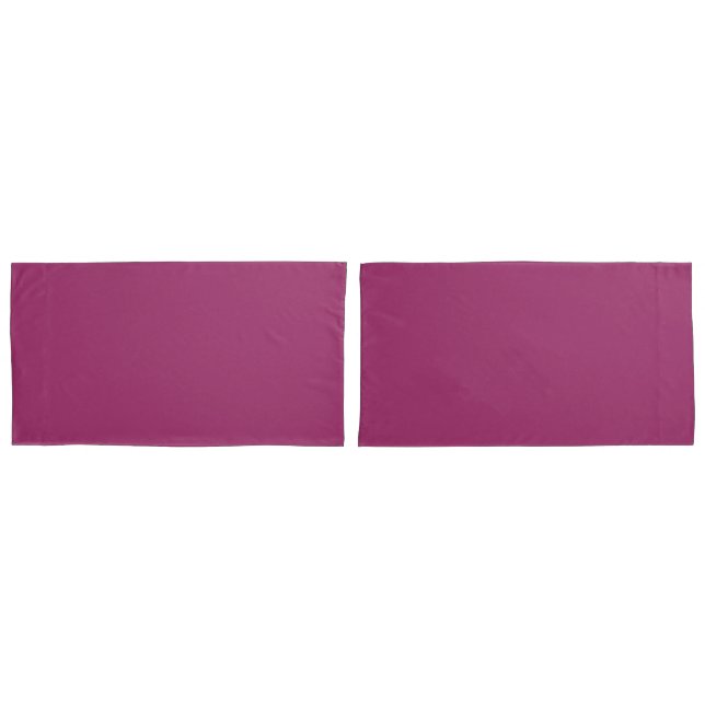Funda De Cojín Amaranto (M&P) (color sólido) (Anverso - Set)