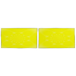 Funda De Cojín Amarillo Brillante