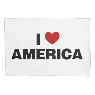 Funda De Cojín Amo el Pillowcase de América