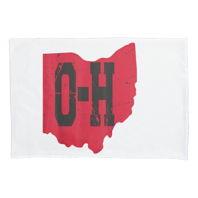 Funda De Cojín Amo Mi Guión Hogar Ohio Buckeye State (Anverso)