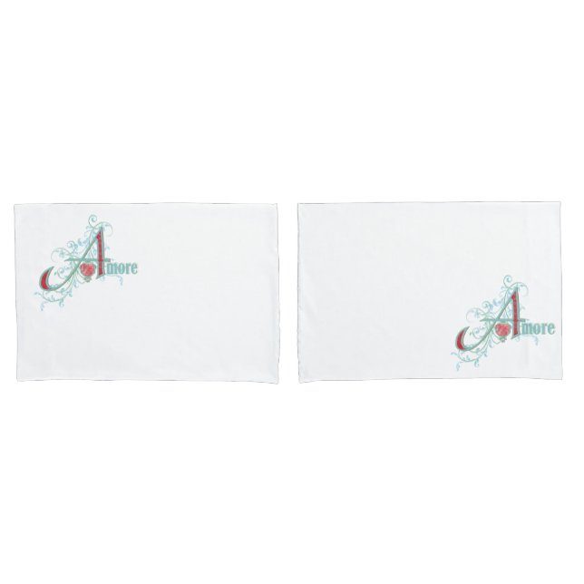 Funda De Cojín AMORE - Amor - Pillowcase (Anverso - Set)