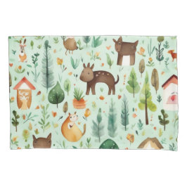 Funda De Cojín Animales coloridos