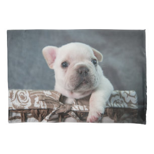 Funda De Cojín Animales de bebé más afectados   Bulldog francés