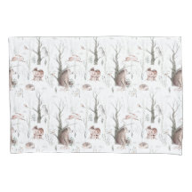 Animales del bosque acuarela