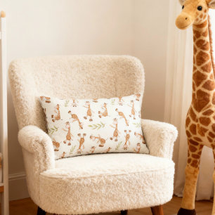 Funda De Cojín Animales salvajes Giraffe Kids