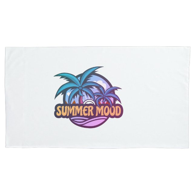 Funda De Cojín Ánimo de verano (Anverso)