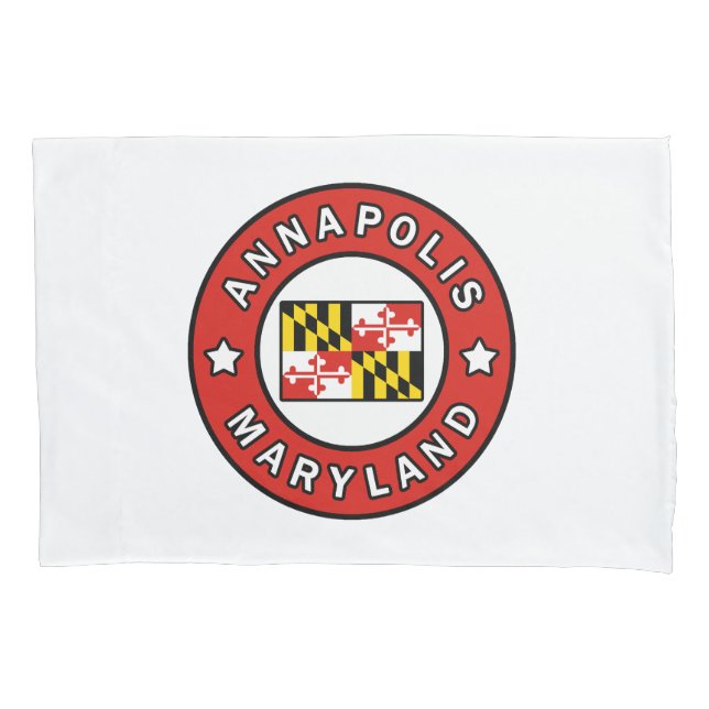 Funda De Cojín Annapolis Maryland (Anverso)