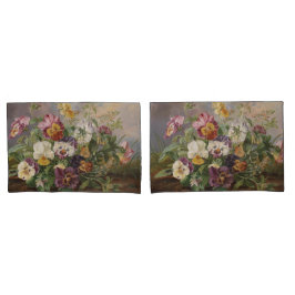 Funda De Cojín Anton Mollis Vintage Pansy