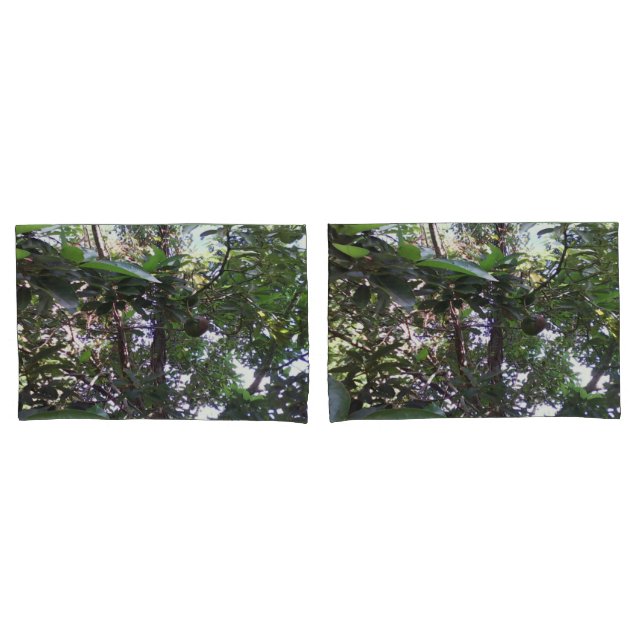 Funda De Cojín Árbol de aguacates (Anverso - Set)
