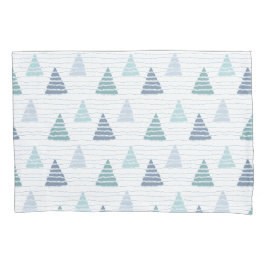 Funda De Cojín Árboles de navidad con cuerdas de peras