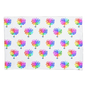 Funda De Cojín Árboles del espectro autista